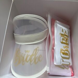 'I Do Crew' Sashes with Visors